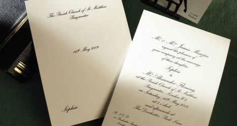 Pretty wedding invitations uk